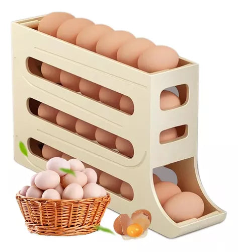 Dispensador de huevos de 4 niveles